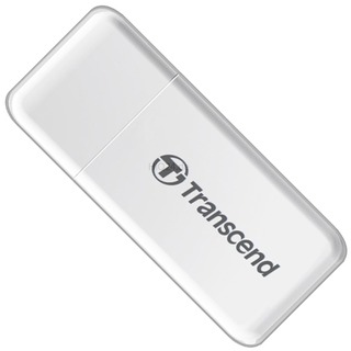 Transcend TS-RDF5W, Kartenleser weiß, USB 3.0 SD, SDHC,