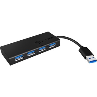 ICY BOX IB-AC6104 USB 3.0 Hub        bk  USB-Hub