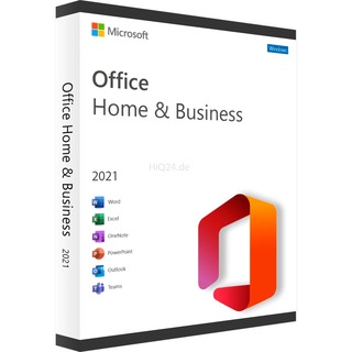Microsoft MS Office Home & Business 2021        DE