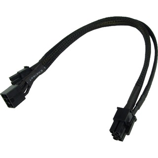 Kabel - Stromkabel  Phobya PCI-E-Stromadapter 6-Pin auf