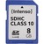 SD Card  8GB Intenso Class10