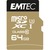 Emtec microSD 64GB   +1Ad    Cl10USH-1  U3 ETC Class 10,