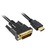 Sharkoon AV-Kabel HDMI -> DVI-D (24+1, 2,0m) schwarz, 2