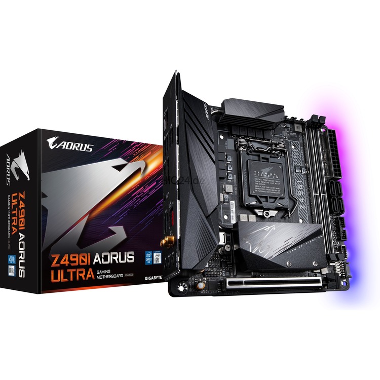 Gigabyte z490i aorus ultra обзор