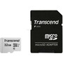 Transcend microSD32GB 95/45 Cl10SDXC/SDHC      TRC silber,